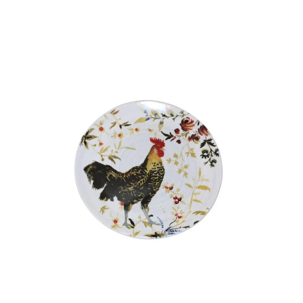 Williams Sonoma Rooster Dinner Plate Marc Lacaze 92585